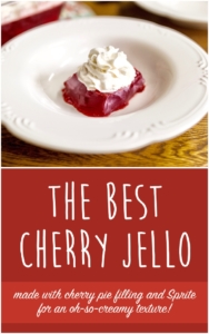 Cherry Jello | Cherry recipe | Cherry Dessert Recipe | Cherry Pie Filling | Jello Recipes | Jello Recipes Easy | Jello Recipes with Fruit | Jello Recipes with Cool Whip | Easy Dessert Recipe | Quick Dessert | Six Clever Sisters