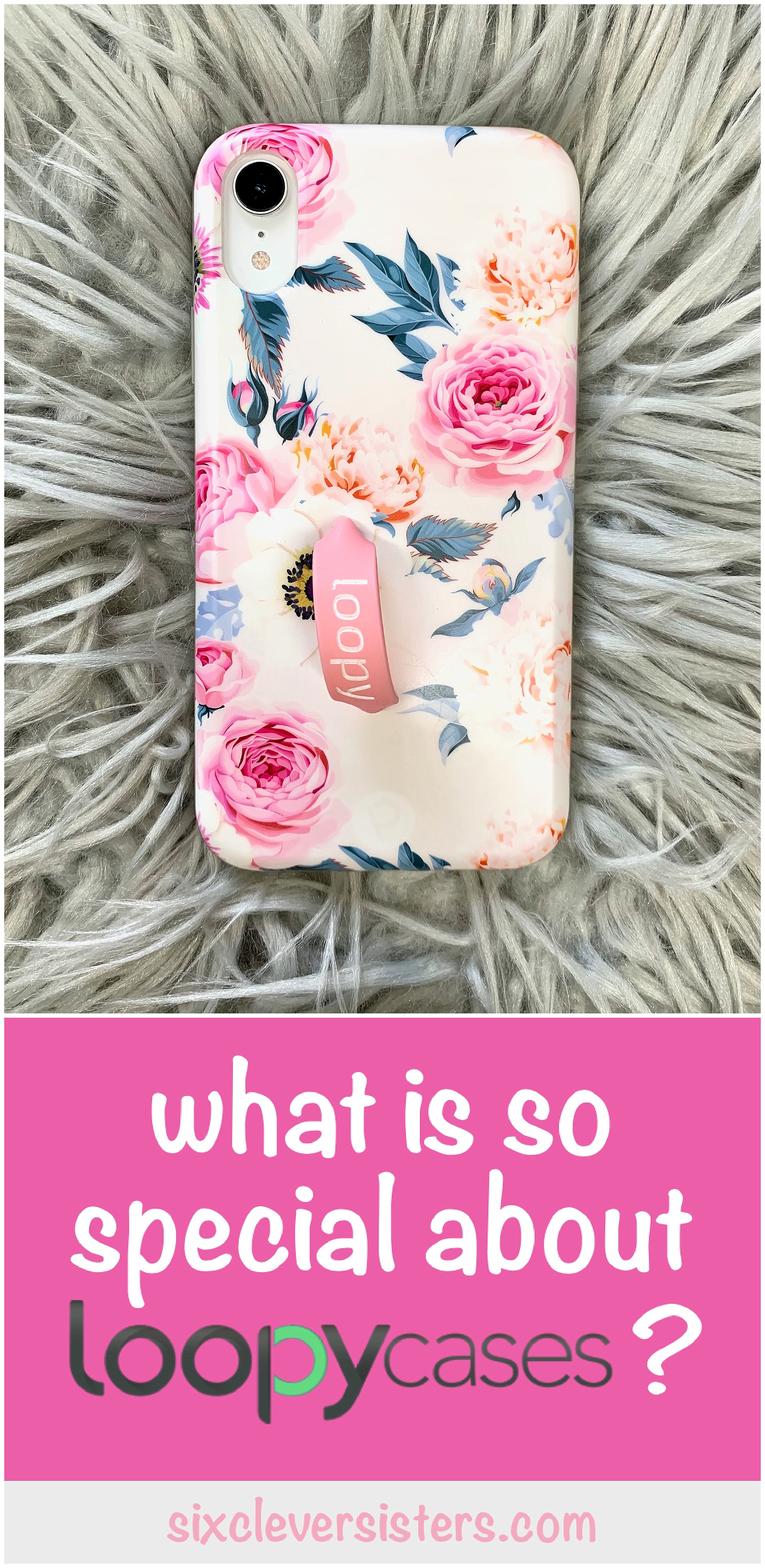 Phone Cases | Phone Cases Cute | Phone Cases Aesthetic | Phone Cases Country | Phone Cases Flowers | Polka Dots | Phone Cases iPhone | Pretty Phone Case | Loopy Phone Case | Best Phone Cases | Womens Gift Ideas | Easy Gift Idea | Gifts under $50 | Six Clever Sisters