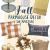 Fall | Farmhouse | Decor | Fall Decor | Home | Home Decor | Fall 2019 | Holidays | Decorating | Fall Farmhouse | Rustic | Autumn Decor | Thanksgiving | Thanksgiving Decorating | Halloween | Amazon | Amazon Finds | Fall Amazon | Six Clever Sisters