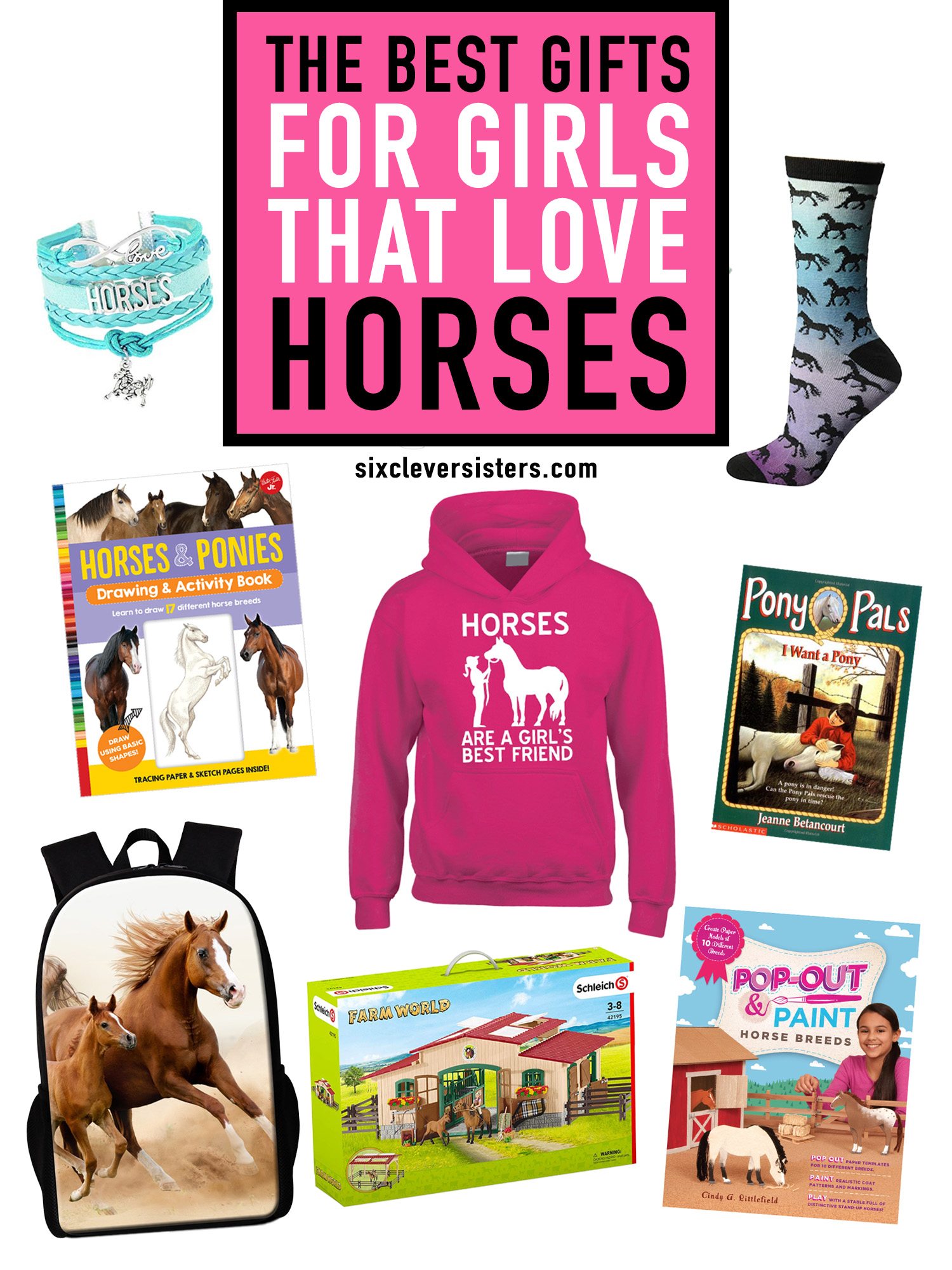 Horse Gifts | Horse Gift Ideas | Horse Gifts for Girls | Horse Gift Ideas for Kids | Horse Birthday Gifts