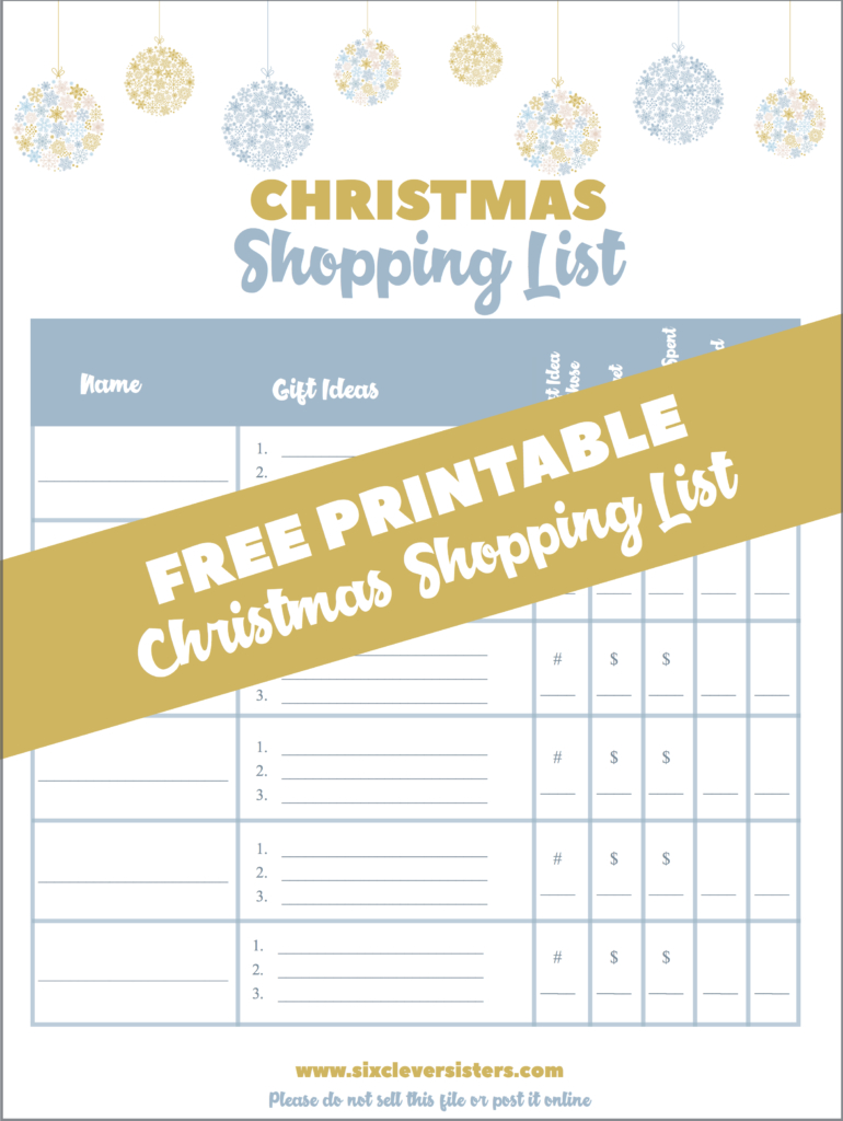 Christmas Shopping List | Christmas Shopping List Printable | Christmas Shopping List Organizer | Christmas Shopping List Template | Free Printable Christmas List Paper | Free Printable Christmas Gift List | Christmas List Printable | Free Printable Christmas Shopping List