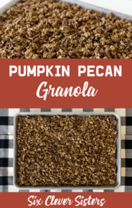 Granola Recipe | Granola Recipe Easy | Pumpkin Pecan Granola Recipe | Homemade Granola Recipes | Pumpin Granola | Pumpkin Granola Recipe | Granola Recipes | Granola Recipe Homemade | Granola Recipe Homemade Easy | Pumpkin Recipes | #pumpkin #pumpkinspice #pumpkinrecipes #pecan #granola #breakfast #breakfastrecipes #breakfastideas #oatmeal #oats #recipes #baking #bakingrecipes #fall #fallrecipes