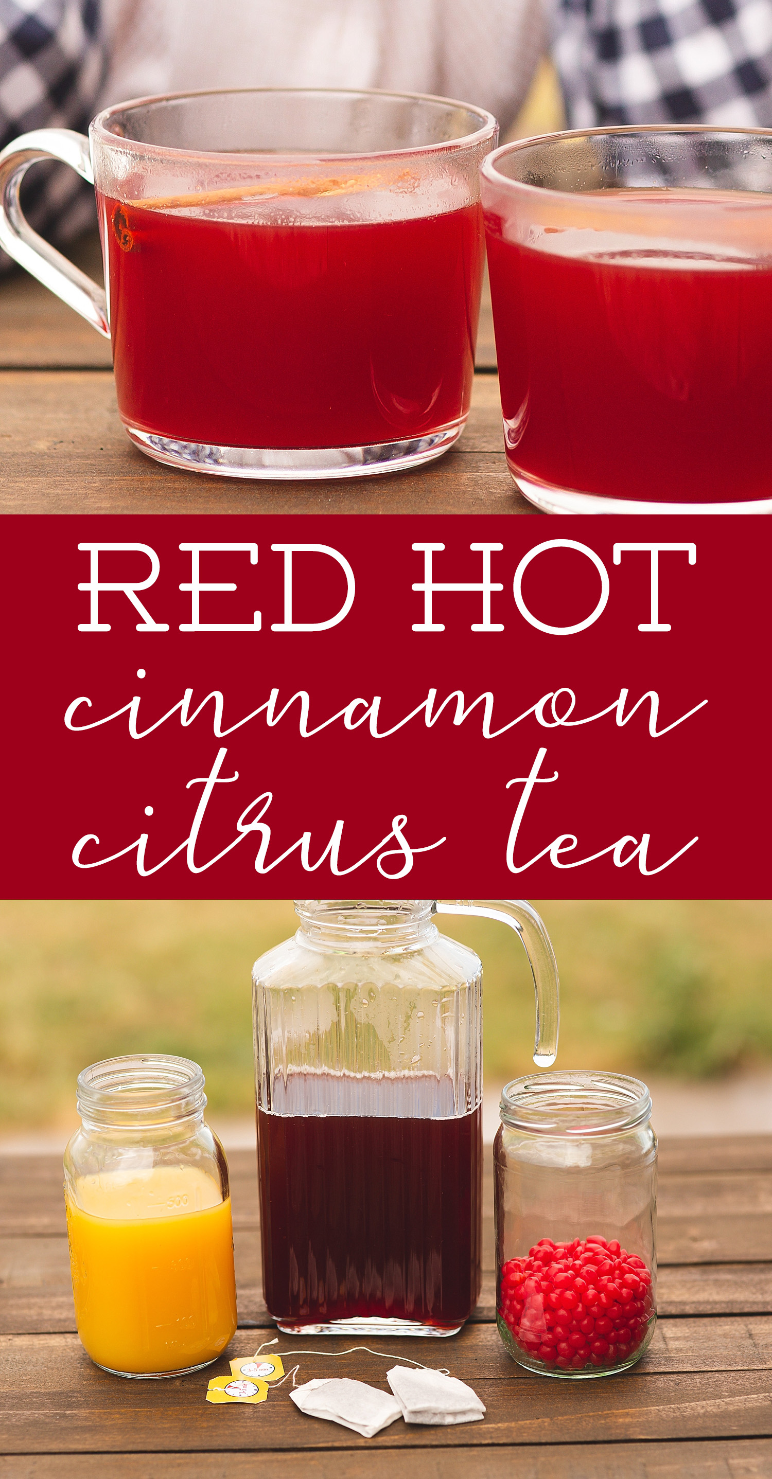 Cinnamon Citrus Tea Recipe | Warm Cinnamon Tea | Cinnamon and Citrus Tea | Spiced Tea | Cinnamon Orange Tea | Delicious recipe for cinnamon citrus tea on the Six Clever Sisters blog!