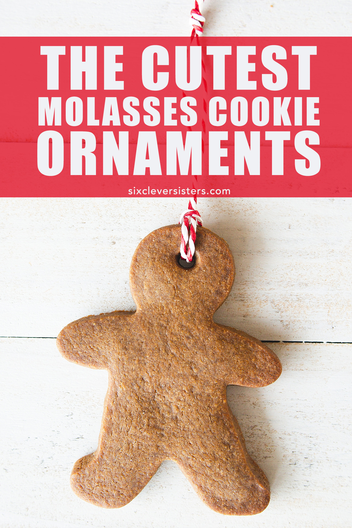 Recipe for these molasses cookies on the Six Clever Sisters blog!