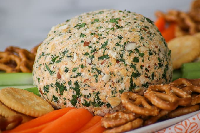 Cheeseball Recipes | Holiday Appetizers | Christmas Recipes | Thanksgiving Recipes | Party Food | Party Appetizers | Christmas Appetizer | Healthy Appetizers | Keto Appetizer | Keto Recipe | Low Carb Appetizers | Low Carb Recipes | Christmas Cheeseball | Easy Recipes | Easy Holiday Food | Christmas Food Ideas | Party Ideas | Holiday Food | Six Clever Sisters