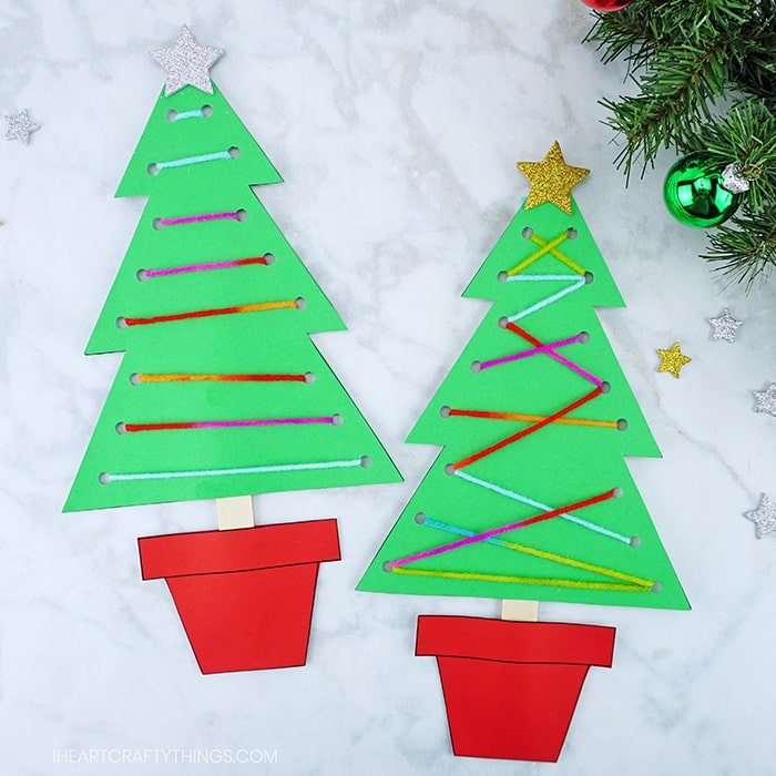 Holiday Crafts for Kids | Easy Christmas Crafts | Christmas Tree Crafts | Christmas Tree Crafts DIY | Christmas Tree Crafts for Kids | Christmas Tree Crafts for Kids to Make | Holiday Crafts | Holiday Crafts for Kids | These fun, festive Christmas tree crafts for kids to make are sure to put you in the holiday spirit! Find all the Christmas tree craft ideas you need for some fun craft ideas to make with kids this holiday season! #christmas #christmastree #crafts #craftsforkids #holiday #kidsactivities #holidaycrafts