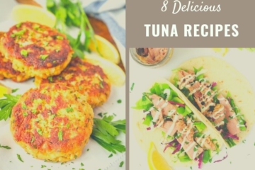 Tuna Recipes | Tuna | Healthy Tuna Recipes | Tuna Casserole | Tuna Steaks | Enjoy 8 different recipes of tuna from tuna steaks to tuna casserole to tuna salads! SixCleverSisters.com