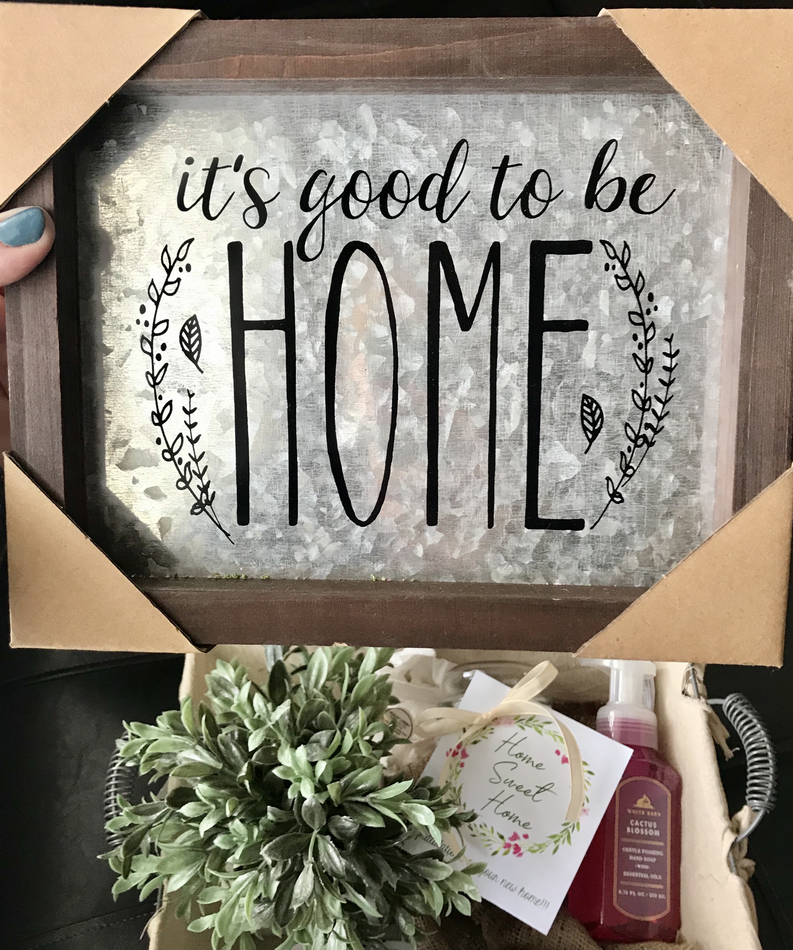 Housewarming Gift Idea | New Home | Gift Idea | New Homeowner | New Home Gift | Wedding Gift | Marriage Gift | New Couple | Farmhouse | New Neighbor | Neighbor Gift | Welcome Home | Welcome to the Neighborhood | Warm Welcome | Gift | Welcome Gift | Gift Basket | Six Clever Sisters