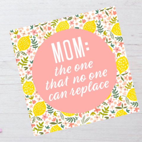 Lemon Card Printable | Lemon Printable | Free Printable Mothers Day Card | Pretty Mothers Day Card | Mothers Day Gift Idea | Mothers Day Quotes | Mothers Day Party | Mothers Day Ideas | Free Printable Cards | Free Printable Mom | Mom Quotes | Mom Life | Six Clever Sisters