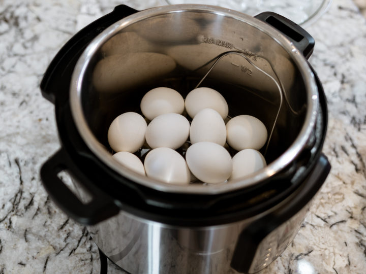 Making eggs in online instant pot