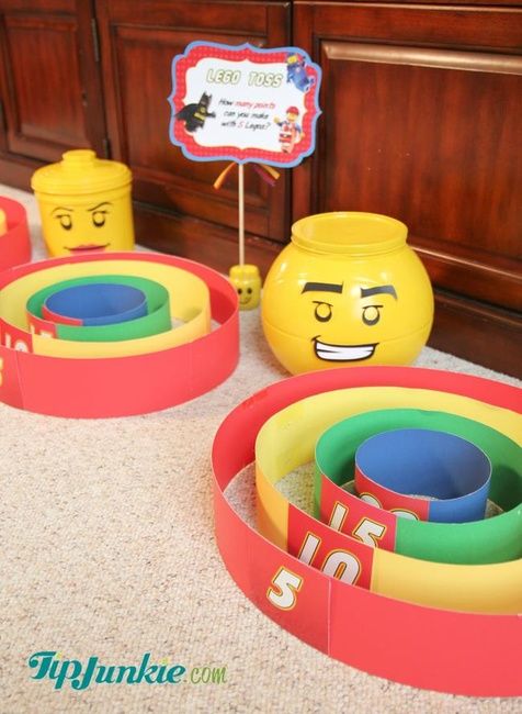 lego birthday party indoor games