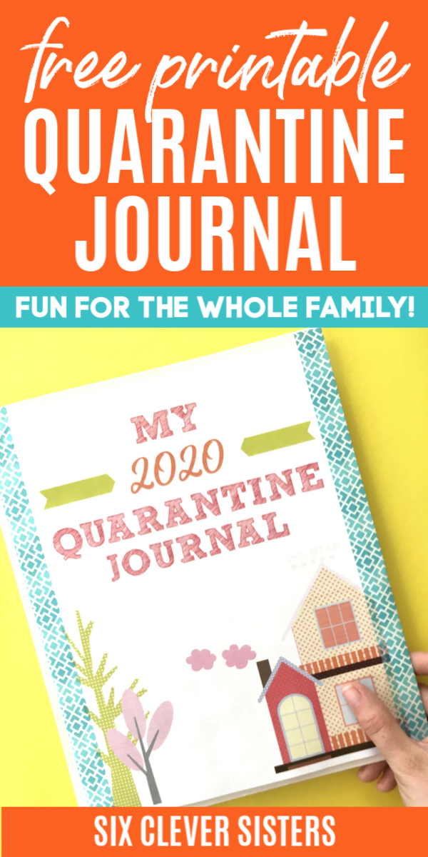 Stay at Home Activities | Printable Journal | Free Printable Journal Bundle | Indoor Activities | Kids Activities | Are you stuck at home looking for some fun activities for you and your family to do? We have this free printable journal bundle that is perfect for you to keep track of everything you and your family do together while you're at home! Print them for free at SixCleverSisters.com