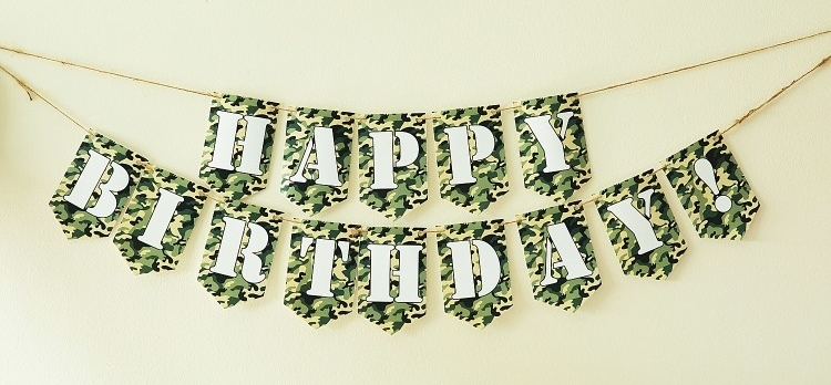 Army Camo Party Ideas | Birthday | Boy Birthday Party Ideas | Army Party | Camo Party | Soldier Party | Kid Party Ideas | Kid Birthday | Boys Party Ideas | Camo | Six Clever Sisters