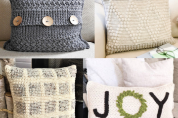 Farmhouse Style | Farmhouse Pillows | Farmhouse Decor | Farmhouse Living Room | Farmhouse Pillow Covers | Farmhouse Pillows Couch | Crochet Patterns | Crochet Pillow Patterns | Crochet Project | Free Crochet Patterns | Joanna Gaines Style | Joanna Gaines Living Room | Joanna Gaines Pillows | Six Clever Sisters