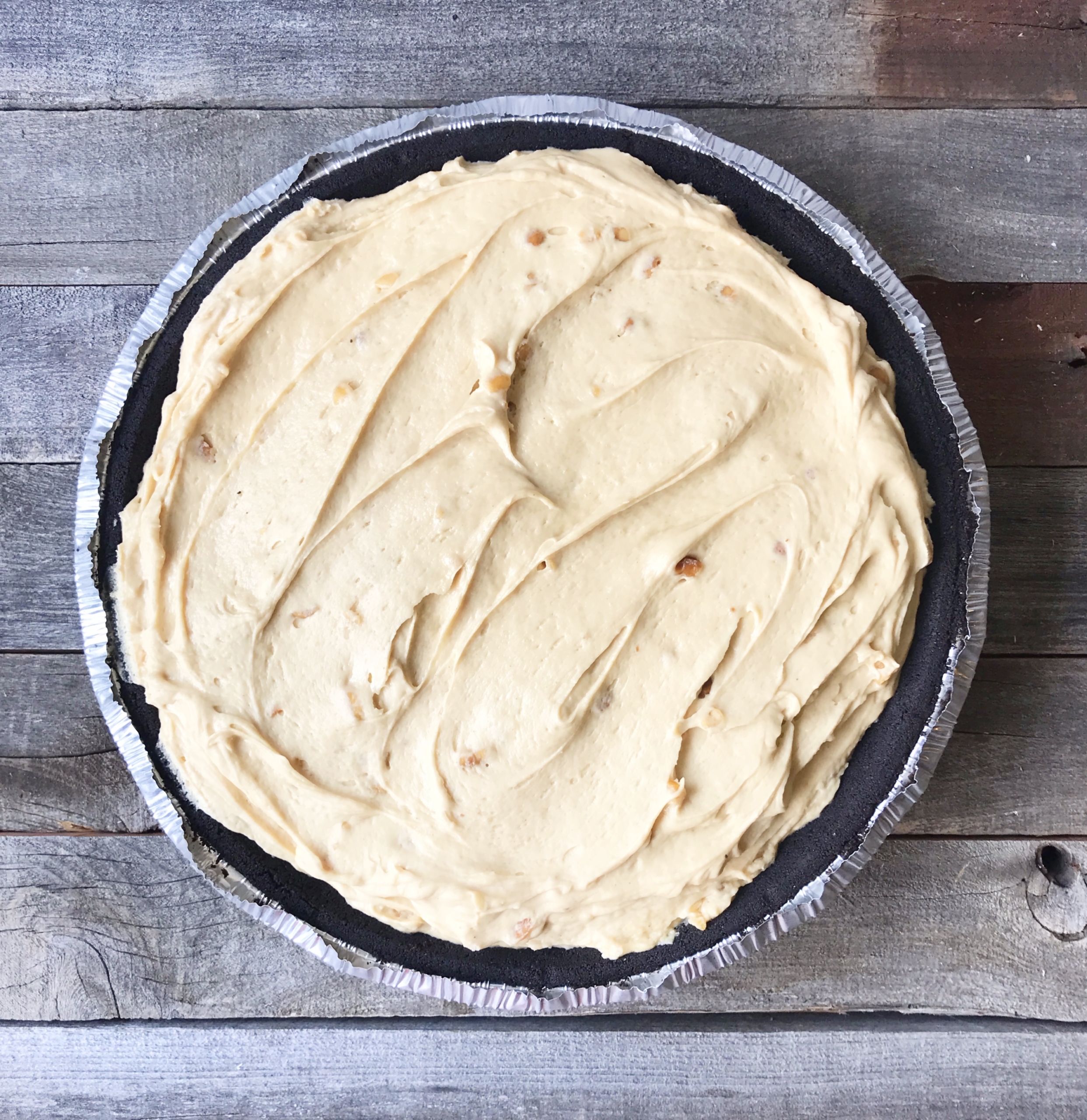 Peanut Butter Pie | Dessert | PB Dessert | Easy Recipe | Easy Desserts | Cold Dessert | Summer | Easy Dessert Recipe | Quick Desserts | Chocolate Peanut Butter | Chocolate | Pie | Food | Six Clever Sisters