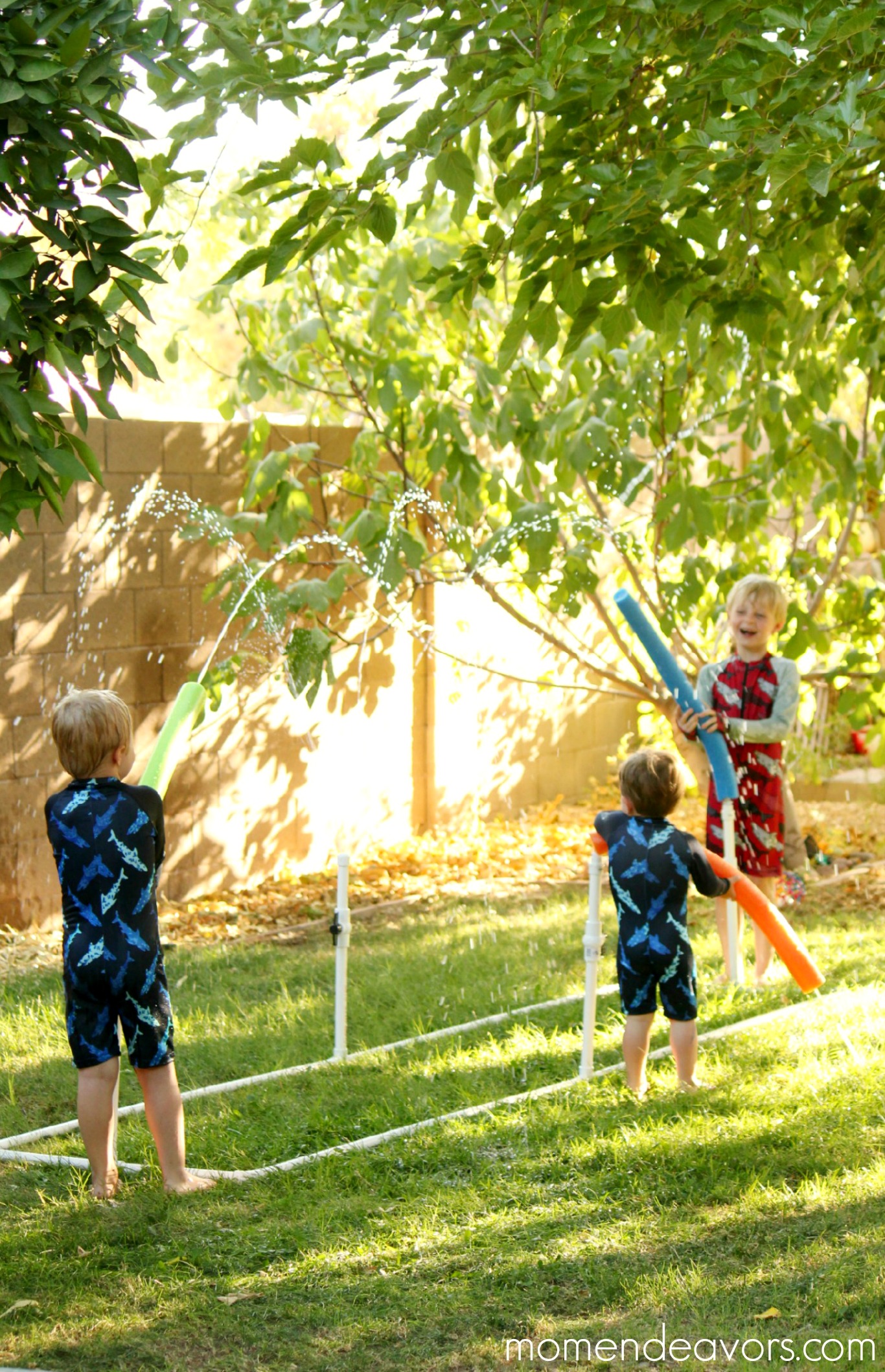 Pool Noodle Activities | Outdoor Activities | Outdoor Activities for Kids at Home | Pool Noodle Ideas | Pool Noodle Crafts | Pool Noodle Games | Pool Noodle Games for Kids | Pool Noodle Games Outdoor | If you're looking for some great summer activities to keep the kids occupied this summer, these fun pool noodle games and ideas are so cool (some quite literally!) and will keep them entertained. Plus, they are cheap to make when you use pool noodles from the dollar store! These fun ideas will create loads of outdoor fun for the kids! #outdoor #kidsactivities #outside #activitiesforkids #backyard #diy #poolnoodle #summer #games