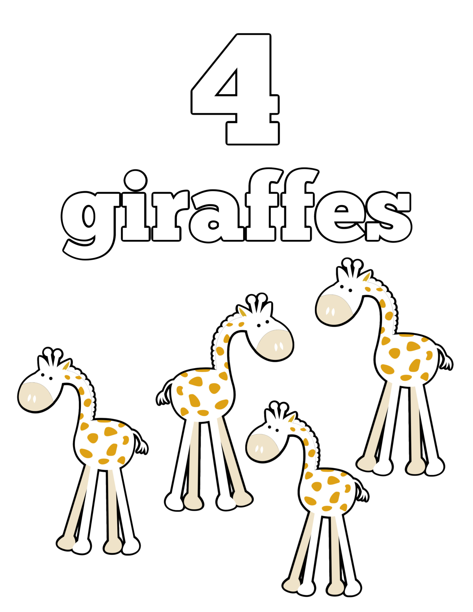 Preschool Numbers Coloring Page | Free Printable Preschool | Free Printable Pre K Worksheets | Free Printable Preschool Activities | Free Printable Preschool Math Worksheets | Free Printable Coloring Pages | Free Printable Coloring Pages for Kids | Six Clever Sisters