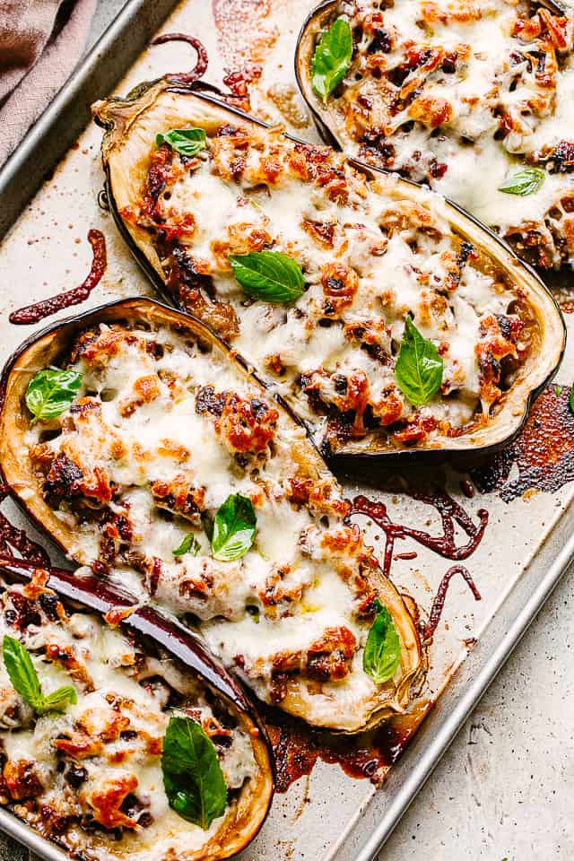 12 Flavorful Eggplant Recipes | Eggplant | Summer | Garden Recipes | Savory Dishes | Healthy Eating | Low Carb | Keto | Pizza | Healthy Dinner | Easy Recipe | Sandwich | Six Clever Sisters