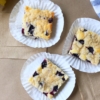 Blueberry Lemon Streusel Bars | Sheet Cake | Blueberry | Lemon | Dessert | Cake | Bars | Easy Dessert | Fresh Fruit Dessert | Sheet Cake Recipe | Six Clever Sisters