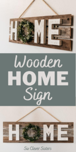 DIY Crafts | DIY Craft Ideas | DIY Craft Projects | Farmhouse DIY Decor | Farmhouse DIY Projects | Farmhouse DIY Signs | Farmhouse DIY Ideas | Farmhouse DIY Crafts | Home Signs DIY | Home Sign Decor | Home Sign Ideas | Looking for an easy diy home sign to make? This farmhouse style wood sign is super simple to make and great to gift! #diy #craft #crafts #farmhouse #decor #homedecor #diyideas #pallet