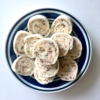 Loaded Bacon Ranch Pinwheels | Bacon Appetizer | Pinwheel Recipe | Appetizer Recipe | Party Food Recipe | Loaded Bacon Ranch Pinwheels make a great appetizer for holiday parties! The full recipe is at SixCleverSisters.com