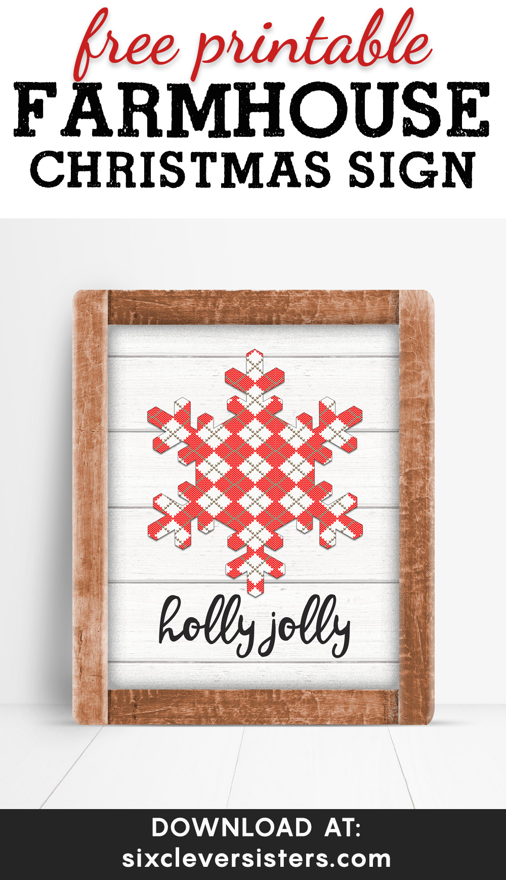 Free Printable Farmhouse Christmas Signs | Farmhouse Christmas Sign Printables | Farmhouse Christmas Printables Free | Farmhouse Christmas Decor Free Printables