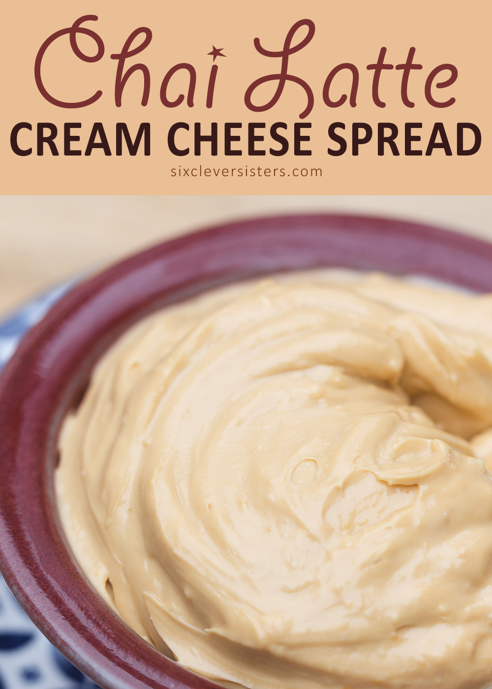 Chai Latte Cream Cheese Spread | Easy Chai Cream Cheese Hack | Flavored Cream Cheese Hack | Flavored Cream Cheese Spreads | Flavored Cream Cheese Recipes | Flavored Cream Cheeses