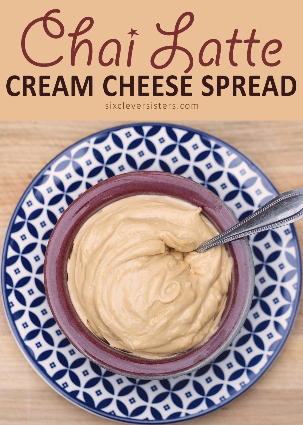 Chai Latte Cream Cheese Spread | Easy Chai Cream Cheese Hack | Flavored Cream Cheese Hack | Flavored Cream Cheese Spreads | Flavored Cream Cheese Recipes | Flavored Cream Cheeses