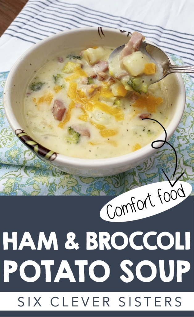 Ham and Broccoli Soup | Potato Soup | Comfort Food | Easy Soup Recipe | Hearty Soup | Winter Dinner | Family Dinner | Easy Meal | Dutch Oven | One Pot Meal | Ham | Potato | Stew | Chowder | Crock Pot | Instant Pot | Broccoli Soup