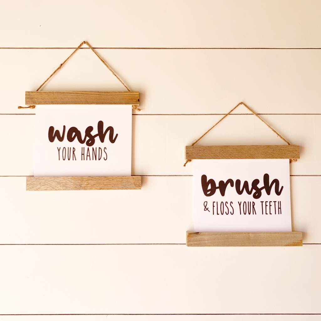 Free Printables for Home | Free Printable Wall Art | Free Printables Farmhouse | Farmhouse Decor | Farmhouse Bathroom | Free Printables | Six Clever Sisters