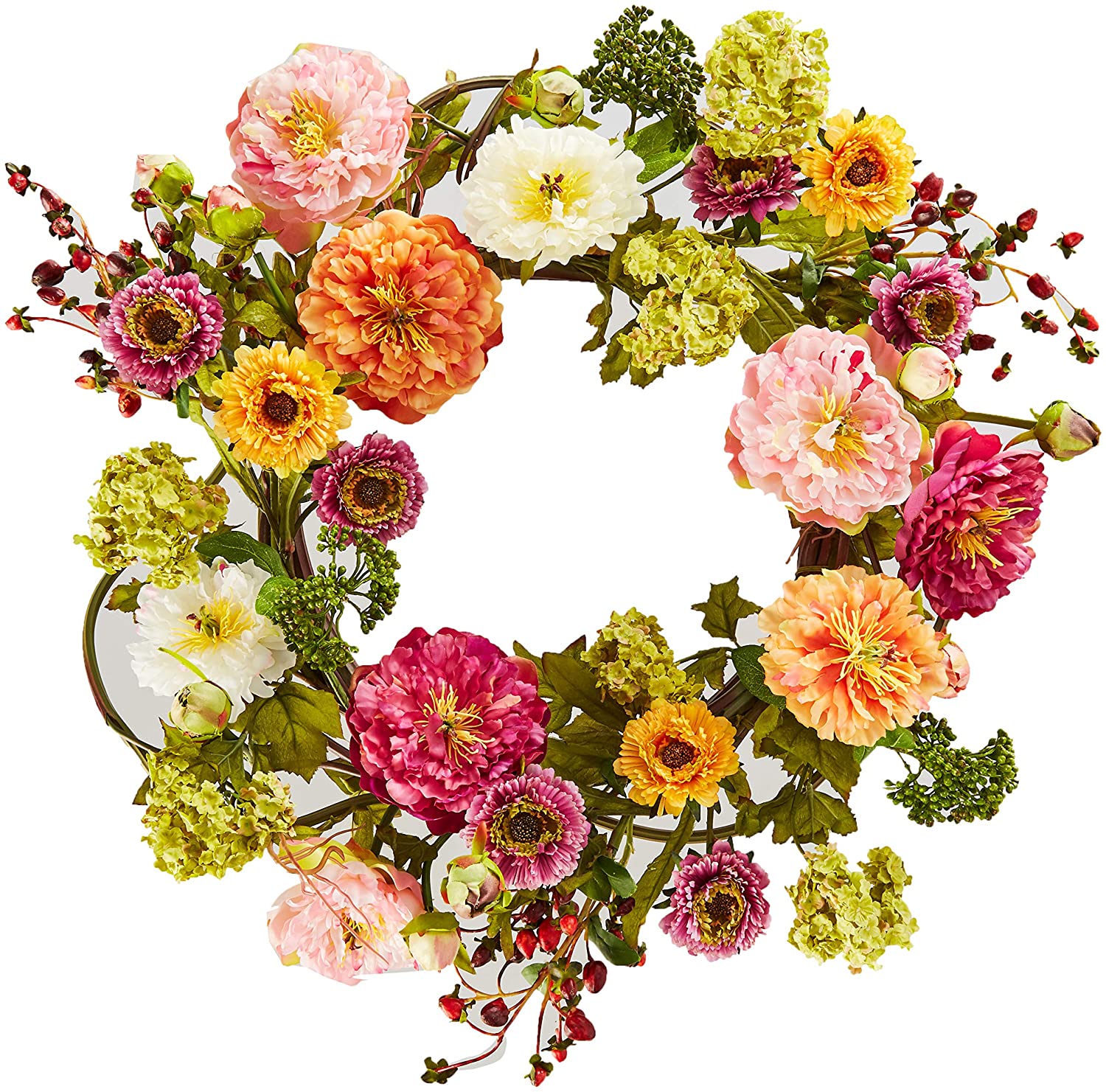 Spring Wreath | Spring Wreath Ideas | Spring Wreath for Front Door | Spring Wreath Amazon | Spring Wreath Artificial | By simply changing your wreath from time to time or with the different seasons, you can give your home a little boost and refresh with added decor. These spring wreaths all on Amazon are just gorgeous and certainly welcome spring! #wreath #amazon #spring #springdecor #decor #home #homedecor