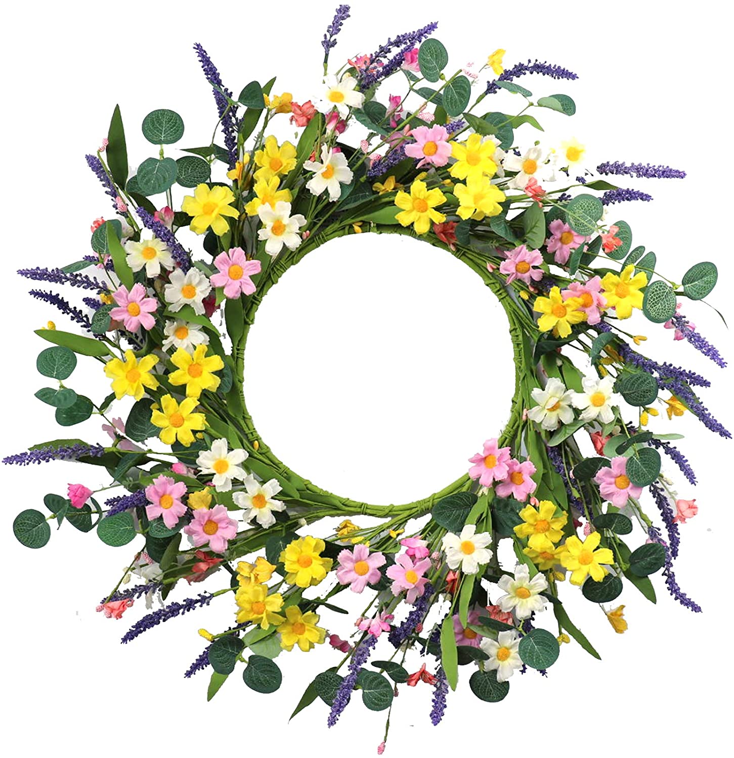 Spring Wreath | Spring Wreath Ideas | Spring Wreath for Front Door | Spring Wreath Amazon | Spring Wreath Artificial | By simply changing your wreath from time to time or with the different seasons, you can give your home a little boost and refresh with added decor. These spring wreaths all on Amazon are just gorgeous and certainly welcome spring! #wreath #amazon #spring #springdecor #decor #home #homedecor