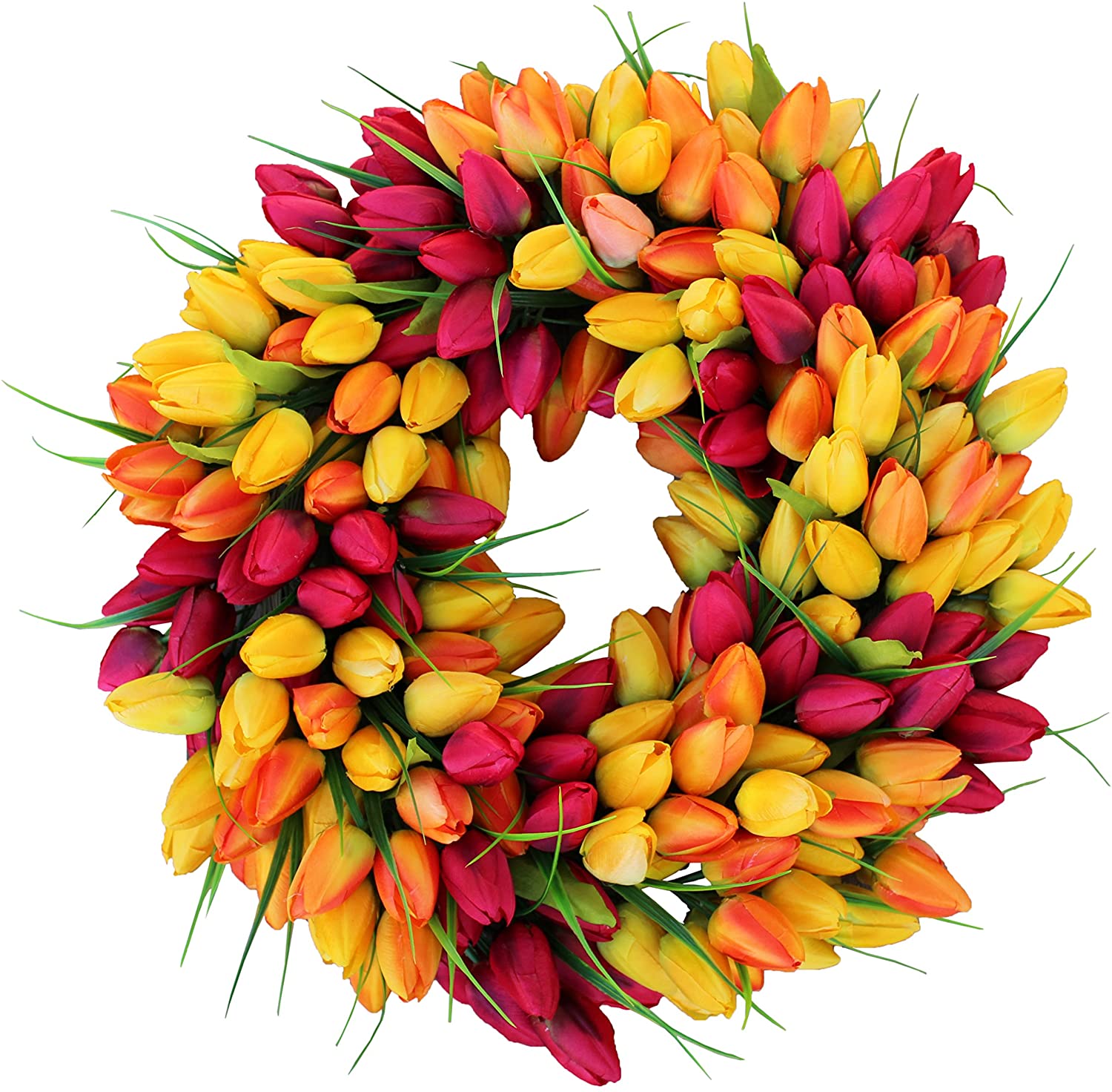 Spring Wreath | Spring Wreath Ideas | Spring Wreath for Front Door | Spring Wreath Amazon | Spring Wreath Artificial | By simply changing your wreath from time to time or with the different seasons, you can give your home a little boost and refresh with added decor. These spring wreaths all on Amazon are just gorgeous and certainly welcome spring! #wreath #amazon #spring #springdecor #decor #home #homedecor