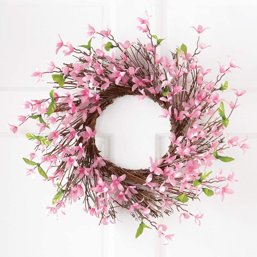 Spring Wreath | Spring Wreath Ideas | Spring Wreath for Front Door | Spring Wreath Amazon | Spring Wreath Artificial | By simply changing your wreath from time to time or with the different seasons, you can give your home a little boost and refresh with added decor. These spring wreaths all on Amazon are just gorgeous and certainly welcome spring! #wreath #amazon #spring #springdecor #decor #home #homedecor