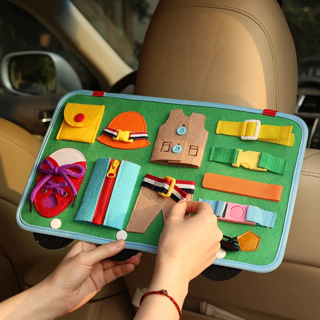 busy board toys for car trips