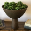 DIY Dollar Tree Pedestal Bowl | Dollar Tree Project | Dollar Tree Home Decor | DIY Home Decor | Learn how to make this inexpensive pedestal bowl using items from Dollar Tree at SixCleverSisters.com