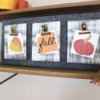 Fall Decor DIY | Fall Signs Wooden | Fall Sign DIY | Fall Sign Idea | Fall Signs Wooden DIY | How to Make a Wooden Sign | Fall Signs Wooden Porch | Fall DIY Ideas | Pumpkin DIY | Pumpkin Decor | Six Clever Sisters