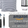 Best Amazon Purchases | Amazon Gadgets | Amazon List | Love Amazon | What to Buy on Amazon | Here's my list of all the things I've purchased on Amazon.com that I *actually* use and love! Find them all at SixCleverSisters.com