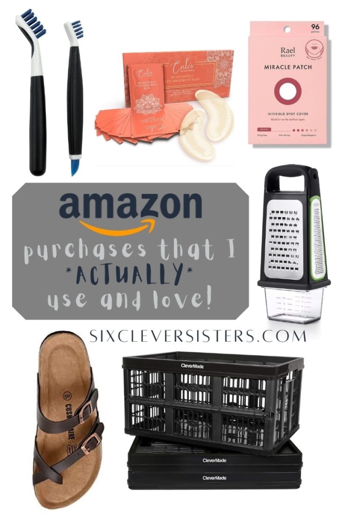 Best Amazon Purchases | Amazon Gadgets | Amazon List | Love Amazon | What to Buy on Amazon | Here's my list of all the things I've purchased on Amazon.com that I *actually* use and love! Find them all at SixCleverSisters.com