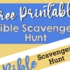 Free Printable | Youth Game | Youth Group | Church | Fellowship | Game | Scavenger Hunt | Bible Game | Bible Scavenger Hunt | King James | Scripture Game | Six Clever Sisters