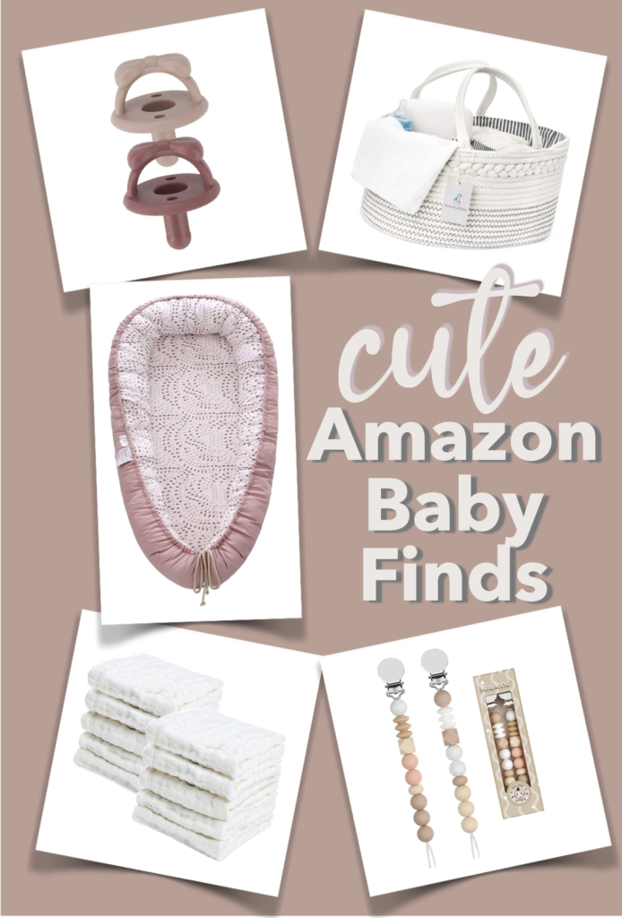 Cute Amazon Baby Finds | Amazon Baby | Baby Shower | Baby Registry | Boutique | New Mom | Newborn | Baby Needs | Baby Girl Nursery | Baby Shower Ideas | Baby | Baby Supplies | What to Buy for Baby | Six Clever Sisters