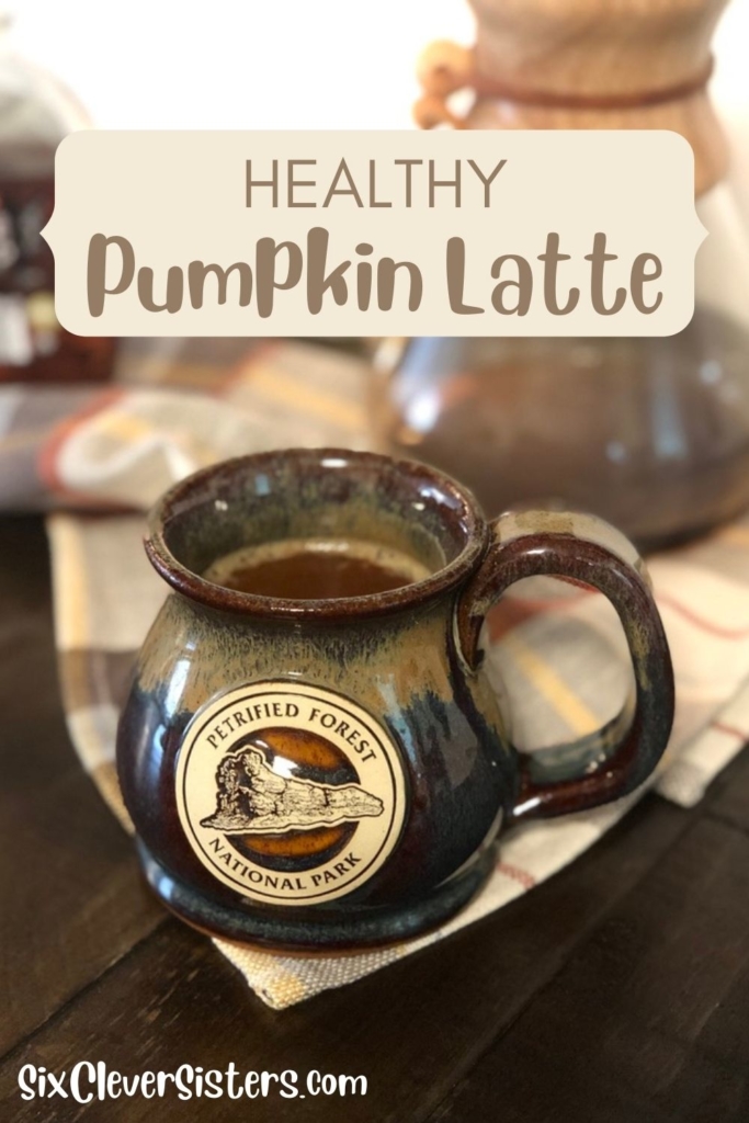 Latte | Coffee | Pumpkin Spice Latte | PSL | Pumpkin Latte | Easy Coffee Recipe | Homemade PSL | Homemade Latte | This yummy and healthy latte recipe can be found at SixCleverSisters.com