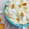 Banana Pudding Peanut Butter Fluff | Pudding | Banana Pudding | Easy Dessert | Fluff Dessert | Marshmallow | Peanut Butter | Pudding | Light Dessert | Southern Banana Pudding | Easy Recipe | Six Clever Sisters