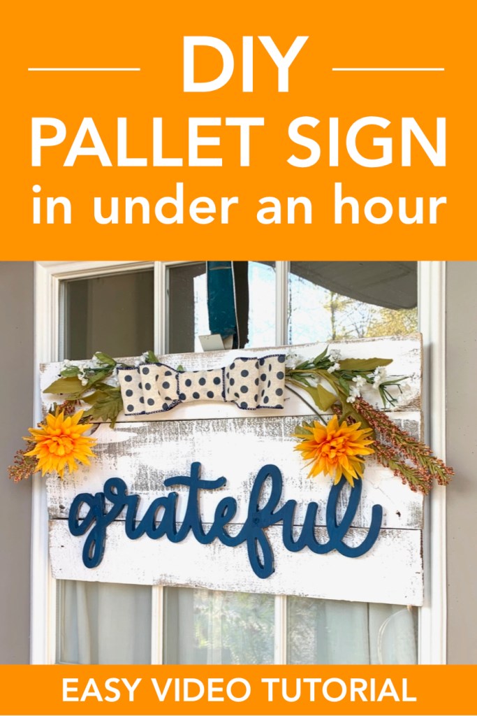 DIY Fall Wood Sign | Diy Fall Decor 