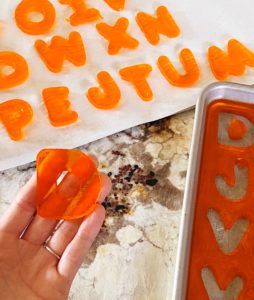 Finger Jello | Finger Jello Recipe | Jello Finger Blocks | Jello Jigglers Recipe | Jello Jigglers Directions | Jello Jiggler Dessert | Making finger jello is a great way for kids to learn colors, shapes, letters ... it's a fun way to eat a snack! #jello #kids #kidsactivities #snack #recipe #learning