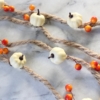 DIY Fall Decor | DIY Pumpkin | DIY Fall Garland | Fall Garland | Pumpkin Decor | Easy Fall Crafts | Easy Fall Decor DIY | Dollar Tree DIY | Six Clever Sisters