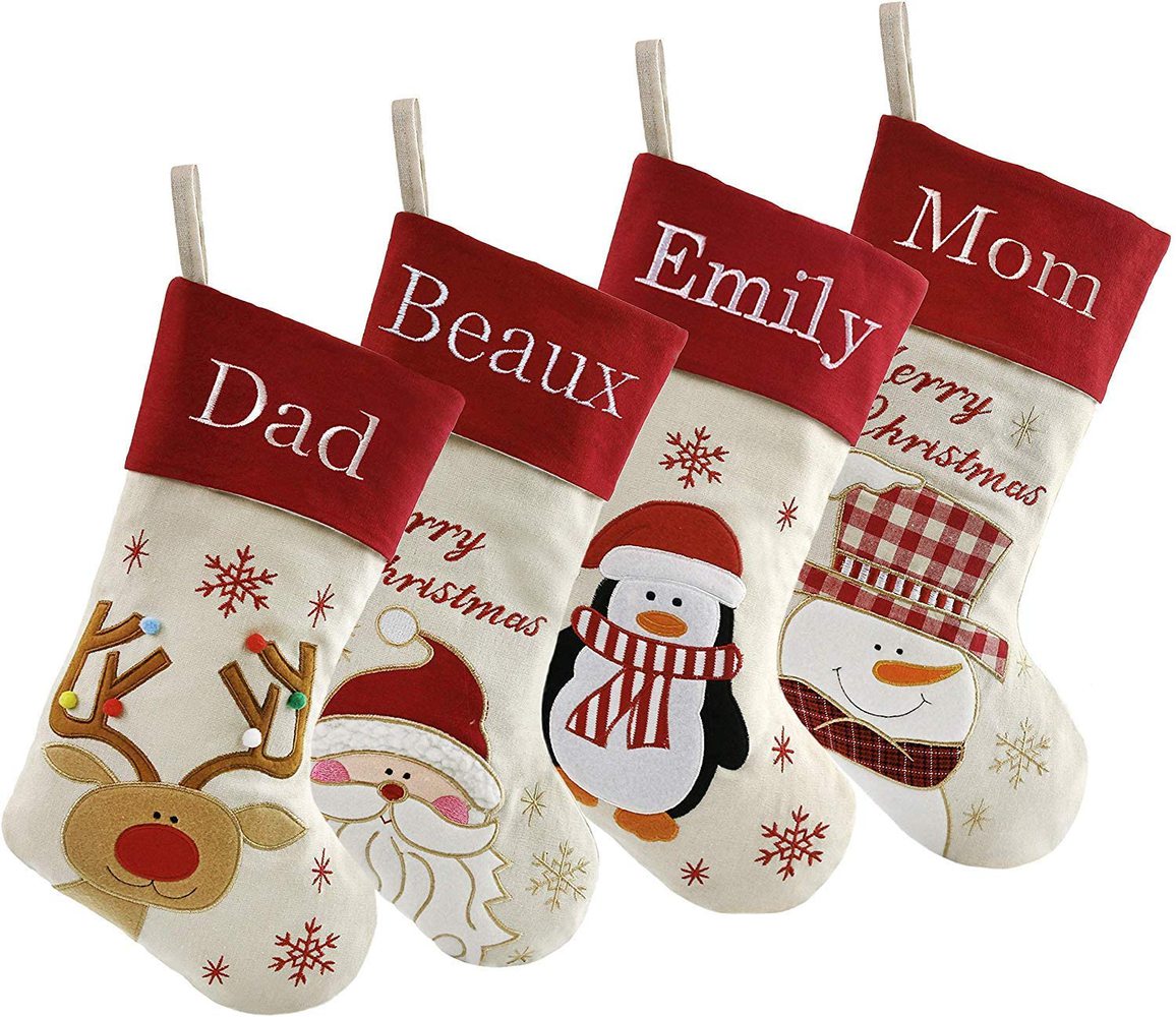 Christmas | Christmas Shopping | Stockings Christmas | Stockings Amazon | Looking for some super adorable Christmas stockings for the family? These Christmas stockings are all on Amazon with great reviews! #christmas #shopping #christmastime #amazon #shopping #holiday