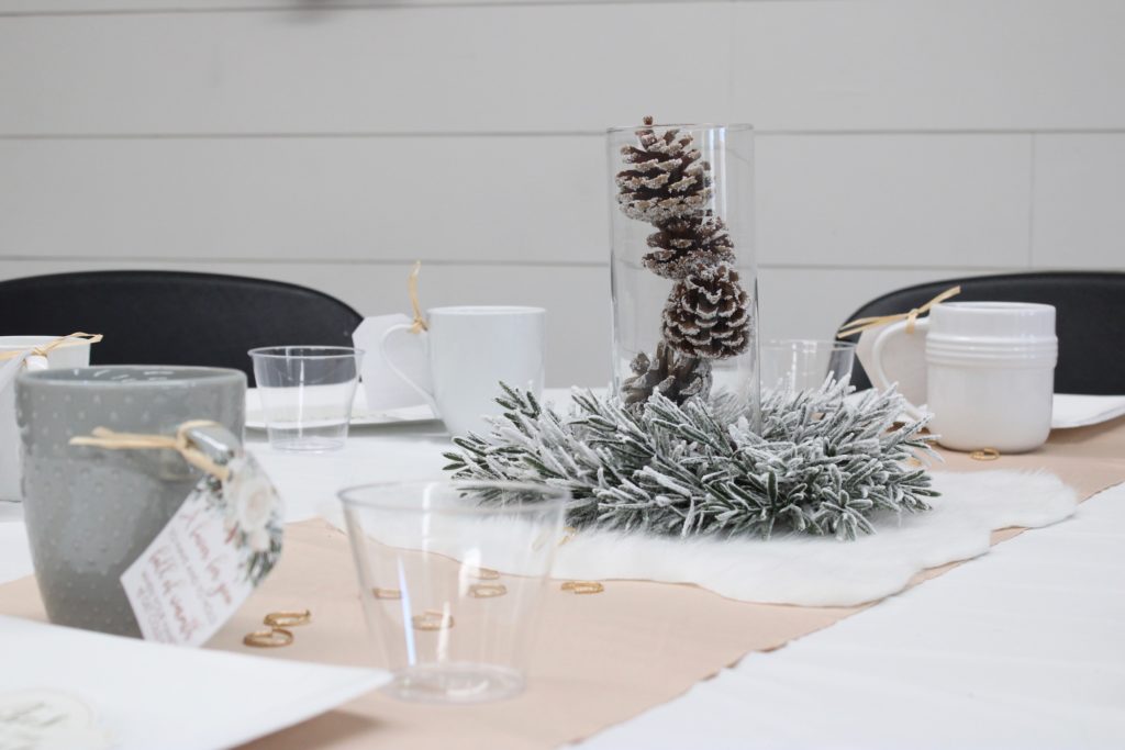 bridal shower decoration ideas winter wonderland