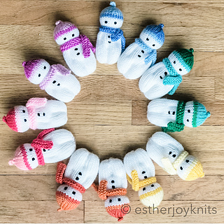 free knitting pattern snowman