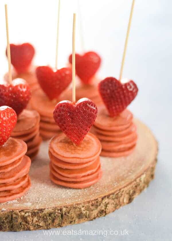 valentines day breakfast ideas heart pancakes